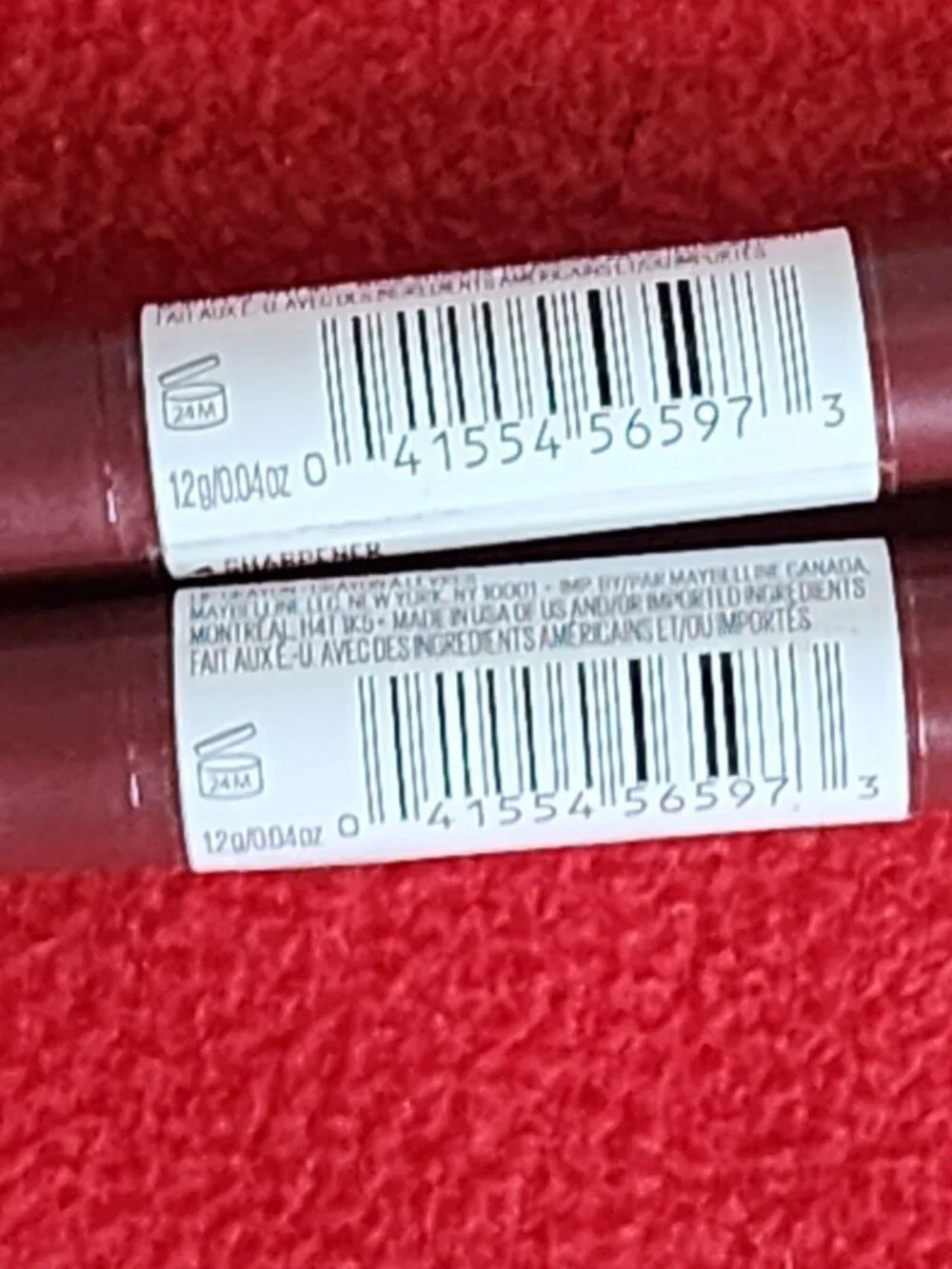Maybelline New York SuperStay Ink Lip Crayon .04oz Color 65 Settle for More 2PK
